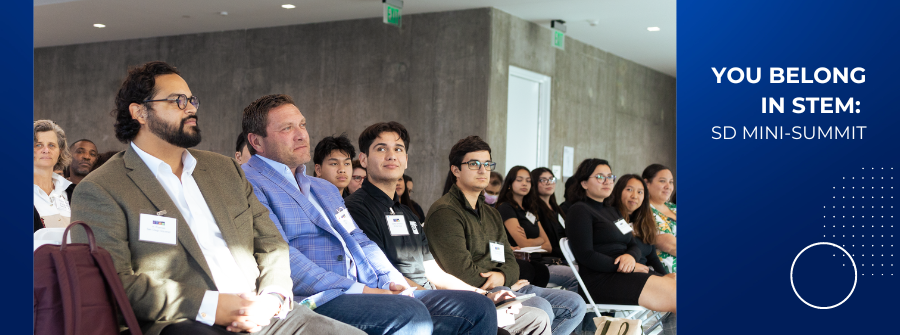 3 of 4, Audience of the summit listening intently to panel speakers.